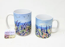 Load image into Gallery viewer, Lupine By The Sea Coffee Mug