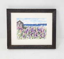 Load image into Gallery viewer, Lupine House Maine watercolor