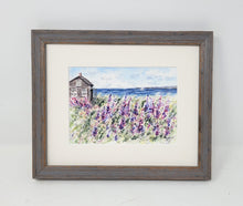 Load image into Gallery viewer, Lupine House Maine watercolor