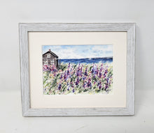 Load image into Gallery viewer, Lupine House Maine watercolor