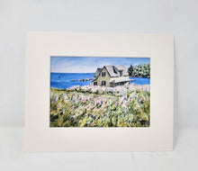 Load image into Gallery viewer, Maine Harbor House watercolor