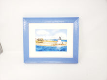 Load image into Gallery viewer, Brant Point Light: Nantucket Lighthouse, Nantucket Watercolor Print Or Original Painting Giclee Print art Cape Cod coastal print - Leigh Barry Watercolors