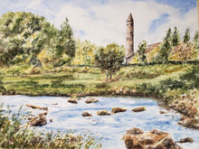 Load image into Gallery viewer, Glendalough Ireland Round Tower