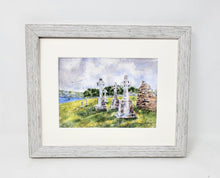 Load image into Gallery viewer, Clonmacnoise Celtic Crosses, Ireland landscape