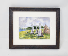 Load image into Gallery viewer, Clonmacnoise Celtic Crosses, Ireland landscape