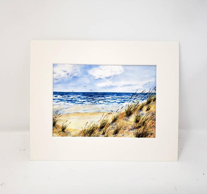 Original Watercolour Painting - Rugged Beach newest