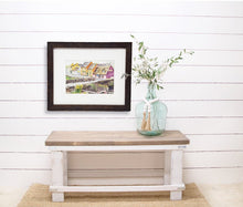 Load image into Gallery viewer, Doolin: Irish watercolor painting Irish art Irish village print Ireland painting, watercolor landscape painting framed art Ireland lanscape - Leigh Barry Watercolors