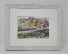 Load image into Gallery viewer, Doolin: Irish watercolor painting Irish art Irish village print Ireland painting, watercolor landscape painting framed art Ireland lanscape - Leigh Barry Watercolors
