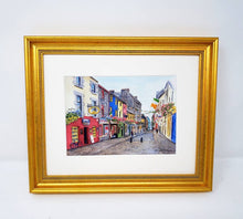 Load image into Gallery viewer, Galway Ireland Quay Street Painting Galway Print Watercolor Original Or Giclee Print Irish Art Ireland Painting Irish Gift Ireland Gift - Leigh Barry Watercolors
