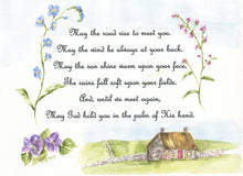 Load image into Gallery viewer, Irish Blessing: digital download art print Ireland print Irish art Irish print watercolor print inspirational instant download Irish gift - Leigh Barry Watercolors