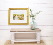 Load image into Gallery viewer, Irish Road: Irish landscape Ireland landscape print Irish road print Irish art original Ireland painting framed Ireland print framed irish - Leigh Barry Watercolors