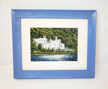 Load image into Gallery viewer, Kylemore Abbey Ireland Connemara Ireland Galway Irish Painting Ireland Art Irish Gift Ireland Gift Framed Art Ireland Landscape Print - Leigh Barry Watercolors