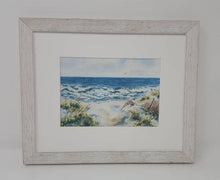 Load image into Gallery viewer, Seashore: Ocean painting ocean watercolor print seaside painting beach dunes painting beach art summer art print waves painting print giclee - Leigh Barry Watercolors