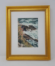 Load image into Gallery viewer, Slea Head: Ireland painting Irish landscape painting seaside print original watercolor landscape County Kerry Ireland Dingle Peninsula print - Leigh Barry Watercolors