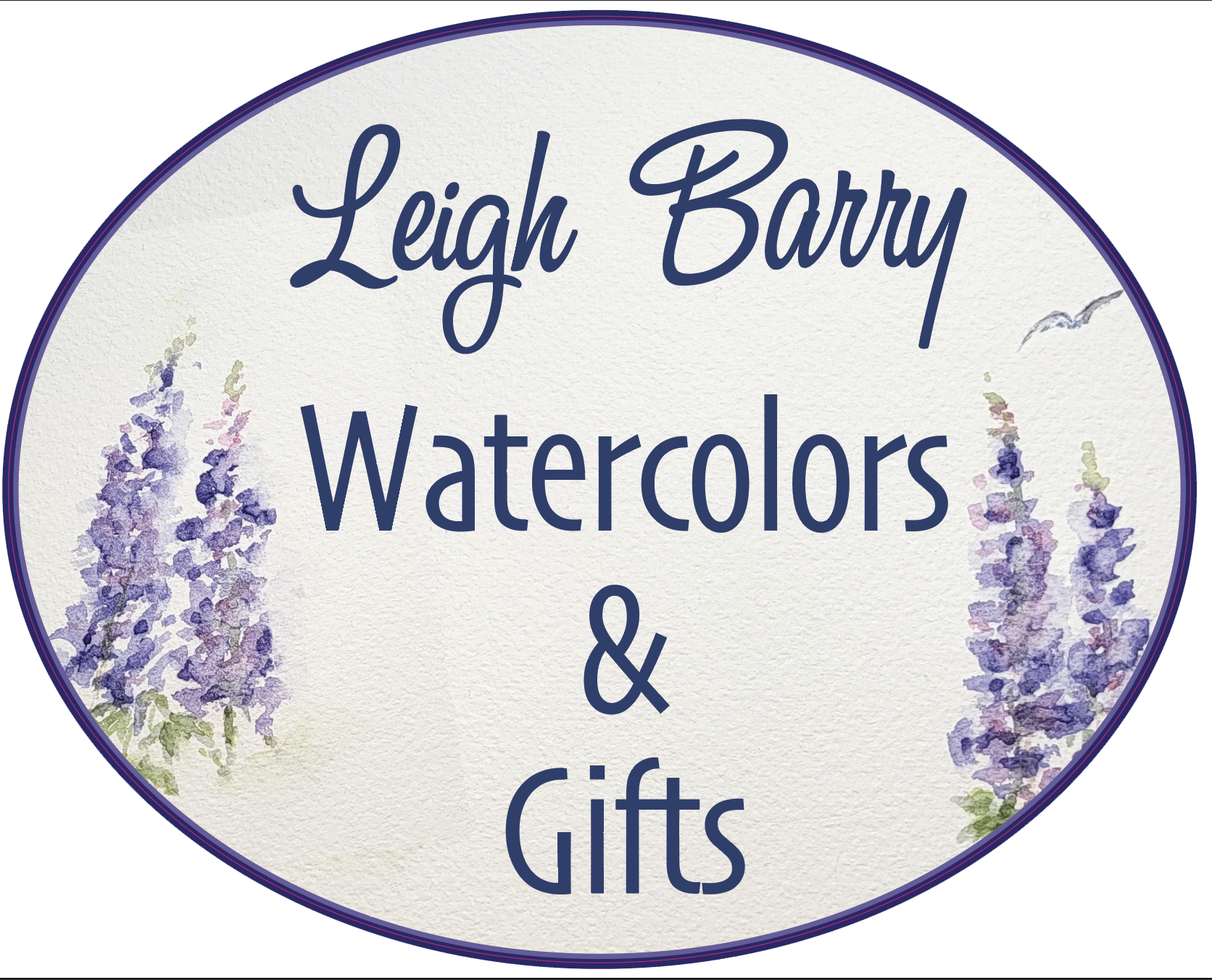 Leigh Barry Watercolors logo