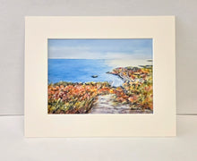 Load image into Gallery viewer, Mt Battie Foliage Camden Harbor, Camden, Maine
