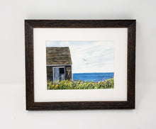 Load image into Gallery viewer, Monhegan: Maine watercolor painting giclee prints seaside print Maine painting Maine art wall decor watercolor painting - Leigh Barry Watercolors
