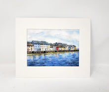 Load image into Gallery viewer, Claddagh Quay, Galway Ireland Ireland Landscape Painting, Galway Print, Watercolor Original Or Giclee Print Irish Art Ireland Painting Irish Gift Ireland Gift - Leigh Barry Watercolors
