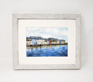 Claddagh Quay, Galway Ireland Ireland Landscape Painting, Galway Print, Watercolor Original Or Giclee Print Irish Art Ireland Painting Irish Gift Ireland Gift - Leigh Barry Watercolors