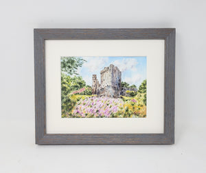 Blarney Castle, Blarney Ireland, Ireland landscape, Ireland watercolor, Irish art, Irish painting, Ireland print, original painting