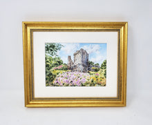 Load image into Gallery viewer, Blarney Castle, Blarney Ireland, Ireland landscape, Ireland watercolor, Irish art, Irish painting, Ireland print, original painting
