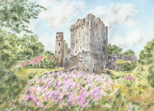 Load image into Gallery viewer, Blarney Castle, Blarney Ireland, Ireland landscape, Ireland watercolor, Irish art, Irish painting, Ireland print, original painting
