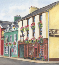 Load image into Gallery viewer, Dingle Ireland Street Painting Dingle Print Watercolor Original Or Giclee Print Irish Art Ireland Painting Irish Gift Ireland Gift - Leigh Barry Watercolors
