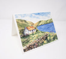 Load image into Gallery viewer, Irish notecards Ireland landscape painting irish cottage notecards Irish gift thank you notes blank notecards greeting cards watercolor - Leigh Barry Watercolors
