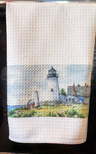 Pemaquid Lighthouse Maine Mug Maine Painting art gift Maine gift Maine lighthouse Mug watercolor print - Leigh Barry Watercolors