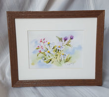 Load image into Gallery viewer, Summer Blooms: floral watercolor painting summer flowers home decor wall decor gift idea birthday gift settlement gift watercolor flowers - Leigh Barry Watercolors
