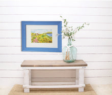 Load image into Gallery viewer, Summer Day: Ireland watercolor Irish art wall art home decor Irish cottage seaside coastal art framed art wall decor Ireland painting - Leigh Barry Watercolors
